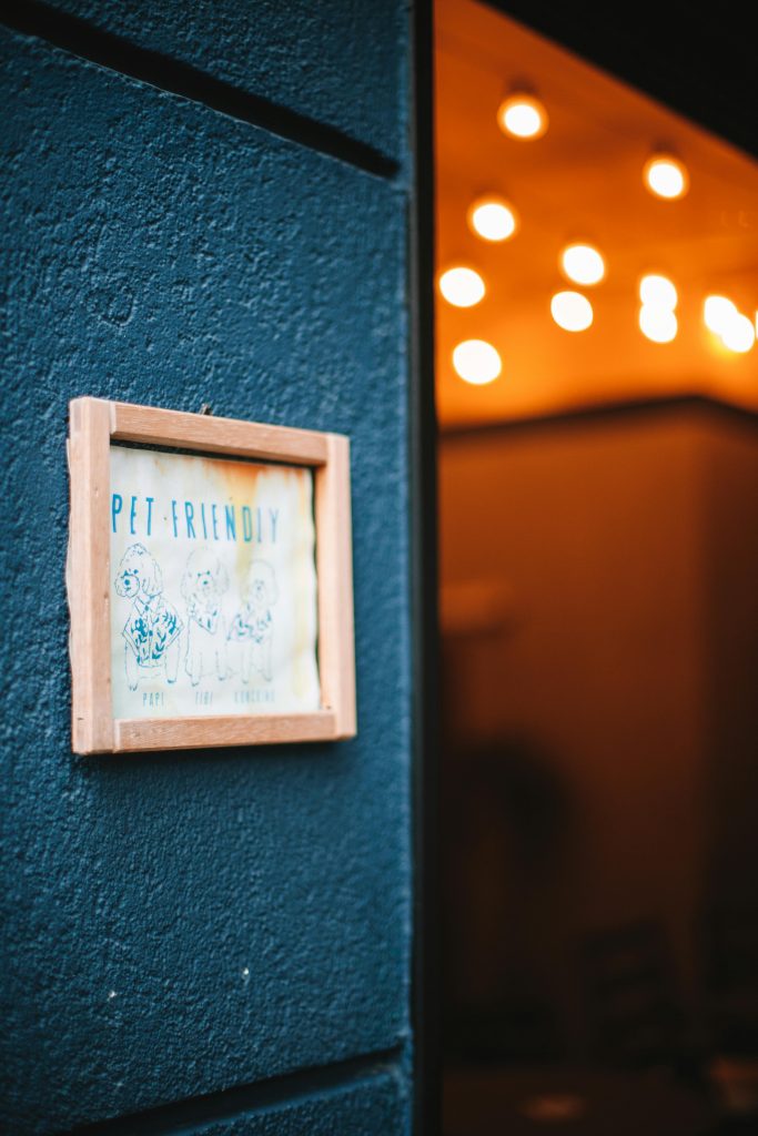 Brown Wooden Frame With a Message Pet-Friendly // Healthier Pets Today