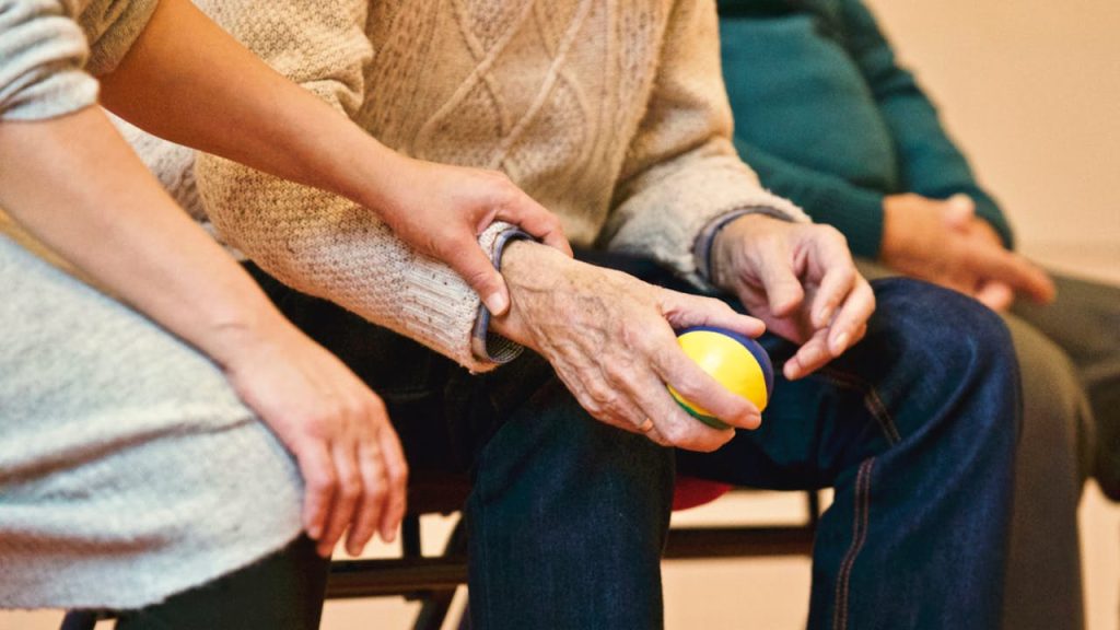 Person Holding a Stress Ball // Healthier Pets Today